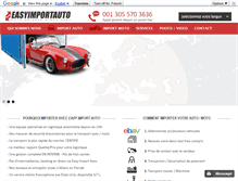 Tablet Screenshot of easyimportauto.com